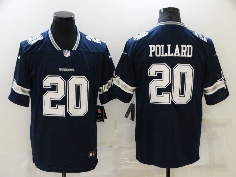 Adult ‎Dallas Cowboys Tony Pollard NO.20 Football Jerseys