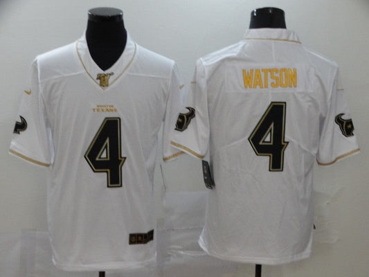 Adult Houston Texans Deshaun Watson NO.4 Football Jerseys