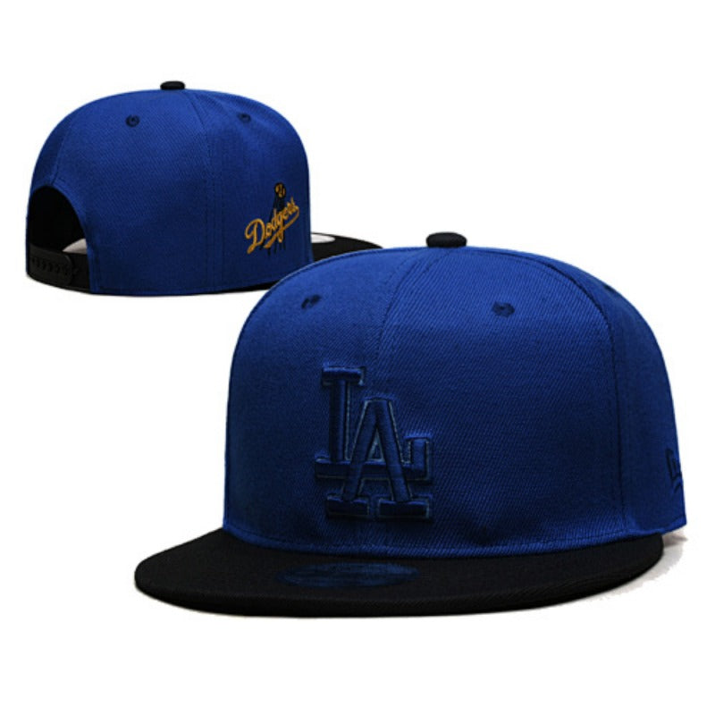 Vintage LA Stitched Baseball Cap - Premium 3D Embroidered Retro Snapback & Fitted (38 Styles)