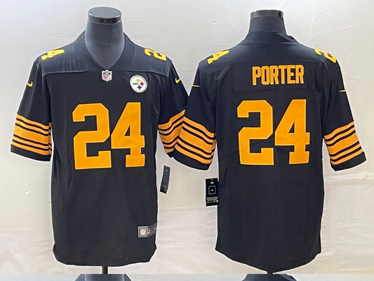 Adult Pittsburgh Steelers Joey Porter Jr. NO.24 Football Jerseys