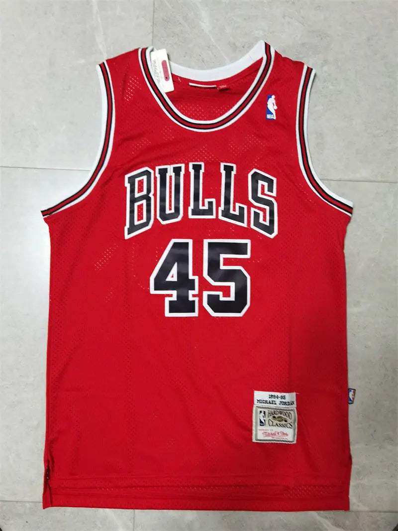 Chicago Bulls Michael Jordan NO.45 Basketball Jersey