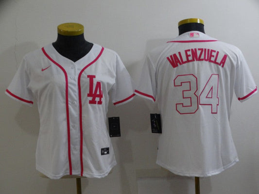 Men/Women/Youth Los Angeles Dodgers Fernando Valenzuela #34 baseball Jerseys