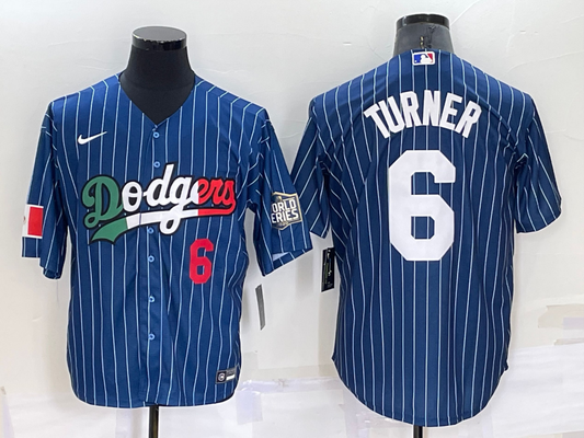 Men/Women/Youth Los Angeles Dodgers Trea Turner #6 baseball Jerseys