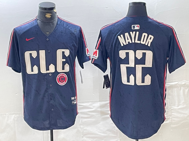 Men/Women/Youth Cleveland Indians Josh Naylor #22 baseball Jerseys