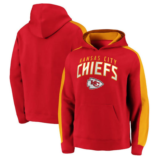 men/women/kids Kansas City Chiefs Red Football Hoodies