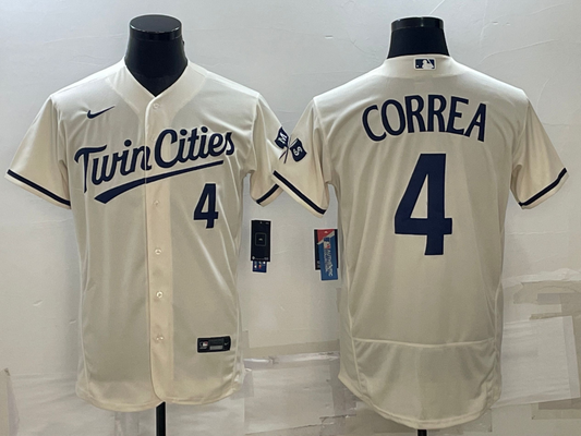 Men/Women/Youth Minnesota Twins Carlos Correa NO.4 baseball Jerseys