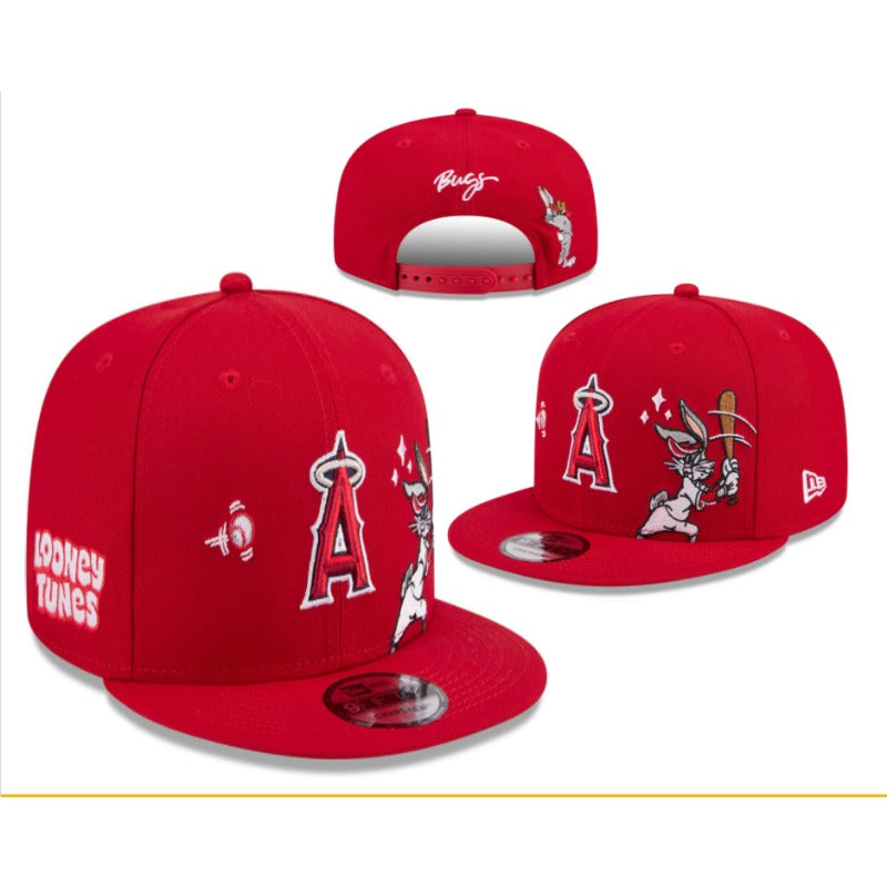 LA Red & Navy Retro Baseball Cap | Vintage Anaheim Halo Game Day Hats