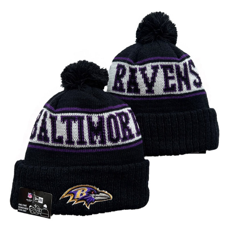 Baltimore Ravens NFL knitted hats