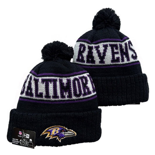 Baltimore Ravens NFL knitted hats