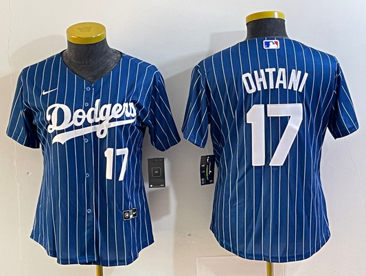 Women's Los Angeles Dodgers Ohtani Shohei NO.17 baseball Jerseys