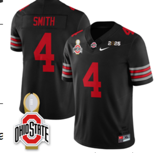 Jeremiah Smith 🏈 #4 Ohio State Buckeyes Stitched Heritage Jersey