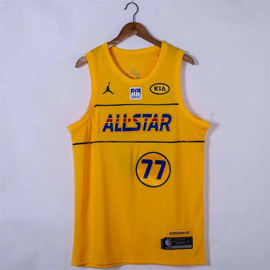 Dallas Mavericks Luka Don?i? NO.77 Basketball Jersey