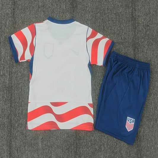 Kids United states 2026 world cup home soccer Jersey custom name and number