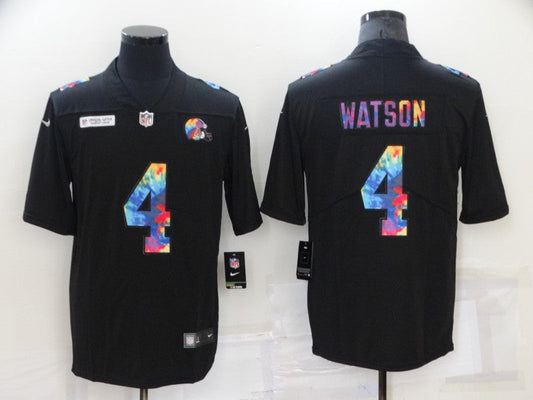 Adult Cleveland Browns DESHAUN WATSON NO.4 Football Jerseys