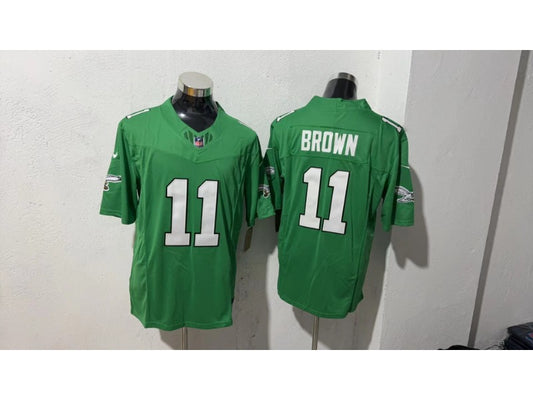 Adult Philadelphia Eagles A.J Brown NO.11 Football Jerseys