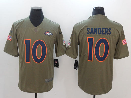 Adult Denver Broncos Emmanuel Sanders NO.10 Football Jerseys