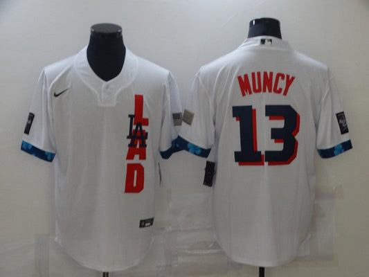 Men/Women/Youth Los Angeles Dodgers Max Muncy #13 baseball Jerseys