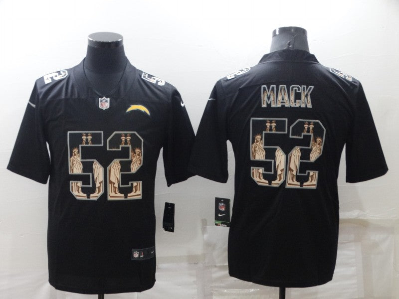 Adult Los Angeles Chargers Khalil Mack NO.52 Football Jerseys