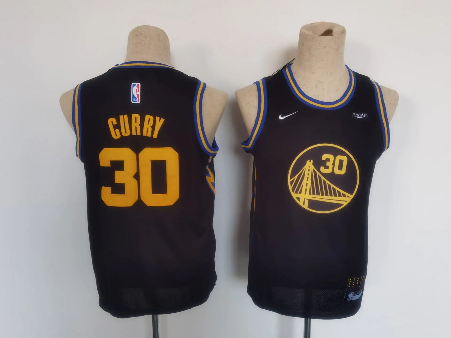 Kids Golden State Warriors Stephen Curry NO.30 Basketball Jersey