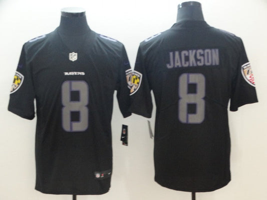 Adult Baltimore Ravens Lamar Jackson NO.8 Football Jerseys