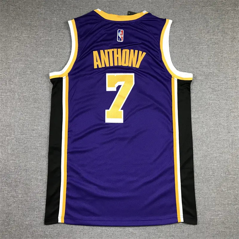 Los Angeles Lakers Carmelo Anthony NO.7 Basketball Jersey