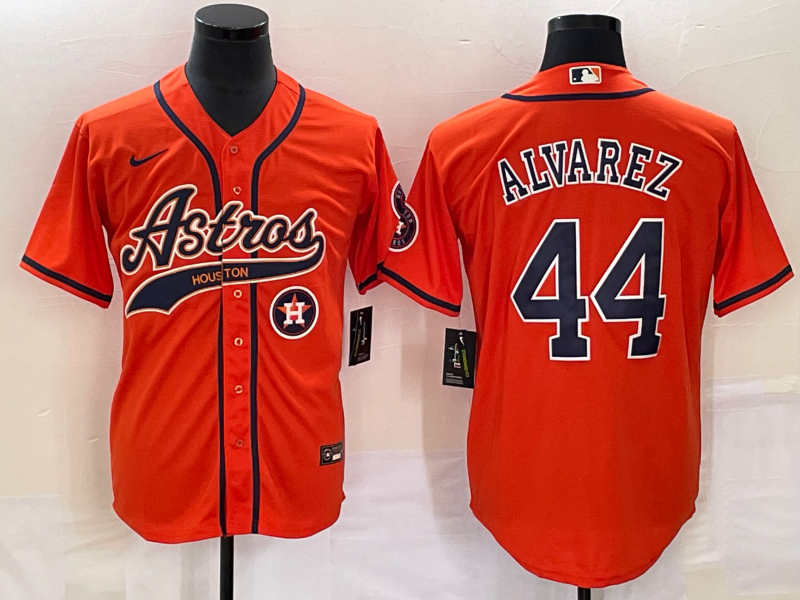 Men/Women/Youth Houston Astros Yordan Álvarez #44 baseball Jerseys
