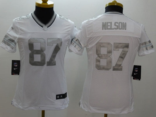 Women's Green Bay Packers Jordy Nelson NO.87 Football Jerseys