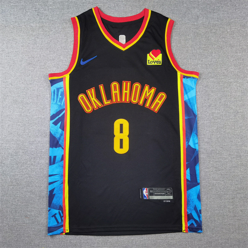 Oklahoma City Thunder Jalen Williams swingman jerseys S-2xl new version