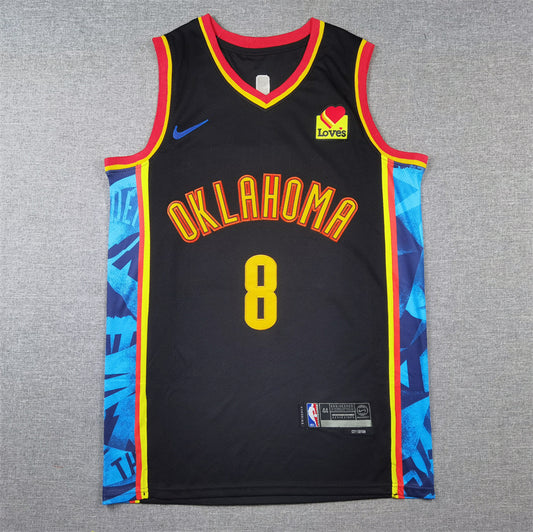 Oklahoma City Thunder Jalen Williams swingman jerseys S-2xl new version