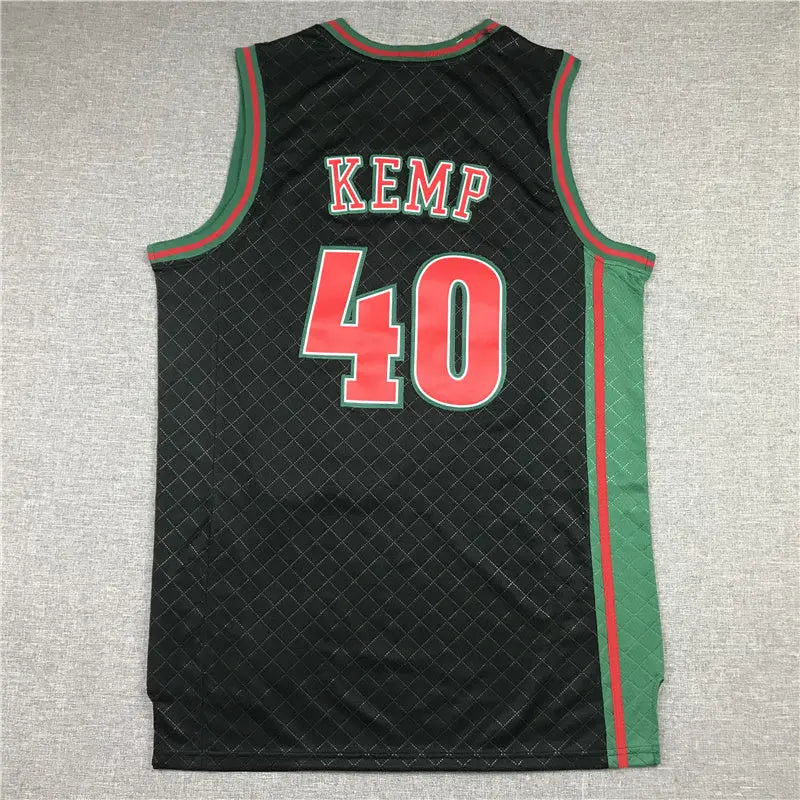 Oklahoma City Thunder SuperSonics Shawn Kemp NO.40 Basketball Jersey