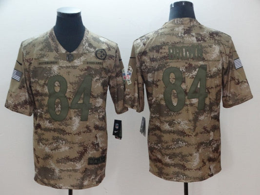 Adult Pittsburgh Steelers Antonio Brown NO.84 Football Jerseys