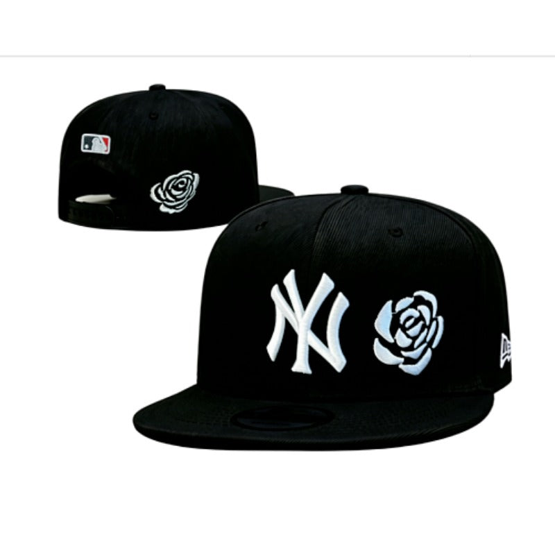 NYC City Baseball NY Symbol Flat Brim & Dad Caps, Unisex Adjustable Local Game Day Headwear Multi-Color Washed Solid Two-Tone Mesh Styles