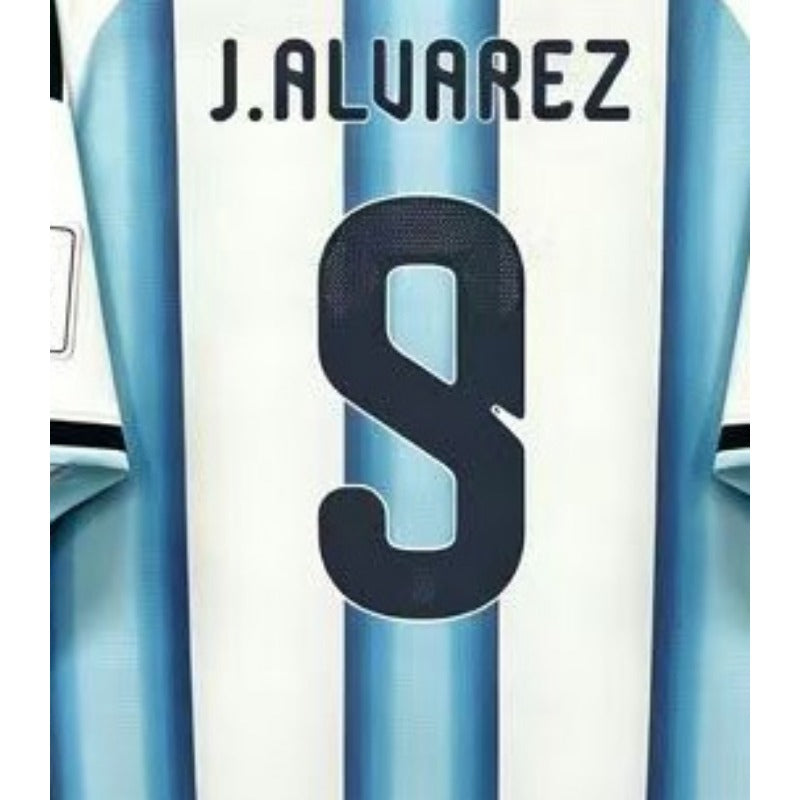 Argentina National Team Home Blue & White world cup soccer Jersey all players and numbers