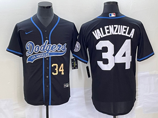 Men/Women/Youth Los Angeles Dodgers Fernando Valenzuela #34 baseball Jerseys