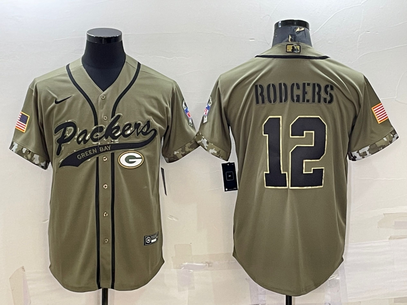 Adult Green Bay Packers Aaron Rodgers NO.12 Football Jerseys