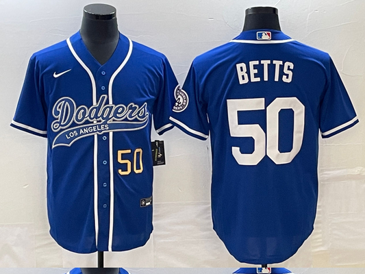 Men/Women/Youth Los Angeles Dodgers Mookie Betts #50 baseball Jerseys