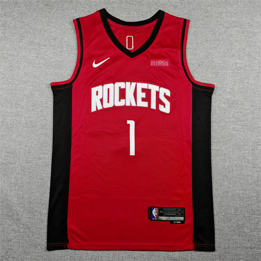 Houston rocket Amen Thompson NO.1 swingman basketball jerseys