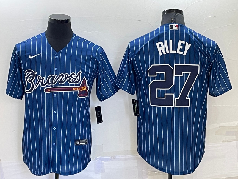 Men/Women/Youth Atlanta Braves Austin Riley #27 baseball Jerseys