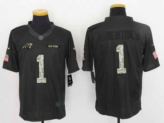 Adult Carolina Panthers Cam Newton NO.1 Football Jerseys