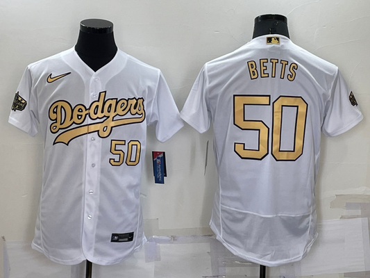 Men/Women/Youth Los Angeles Dodgers Mookie Betts #50 baseball Jerseys