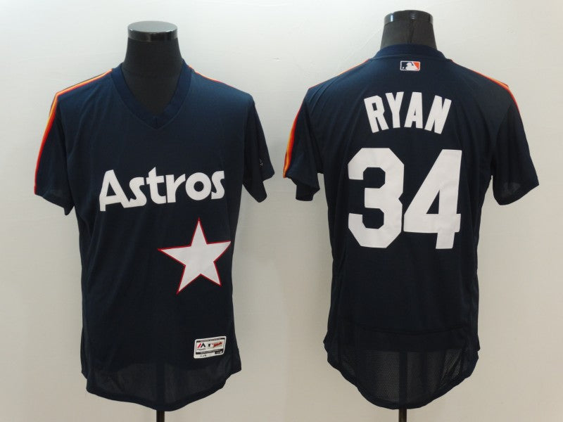 Men/Women/Youth Houston Astros Nolan Ryan #34 baseball Jerseys