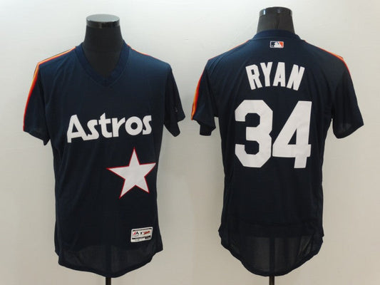 Men/Women/Youth Houston Astros Nolan Ryan #34 baseball Jerseys