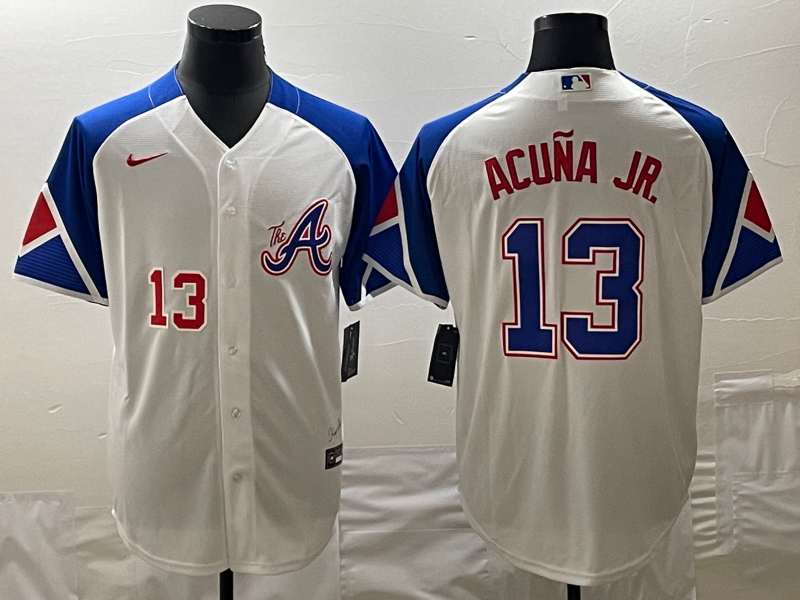 Men/Women/Youth Atlanta Braves Ronald Acuña Jr. #13 baseball Jerseys