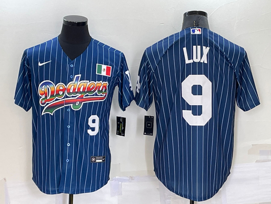 Men/Women/Youth Los Angeles Dodgers Gavin Lux #9 baseball Jerseys