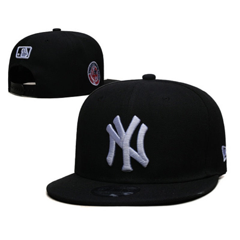 NYC City Baseball NY Symbol Flat Brim & Dad Caps, Unisex Adjustable Local Game Day Headwear Multi-Color Washed Solid Two-Tone Mesh Styles