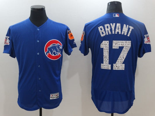 Men/Women/Youth Chicago Cubs Kris Bryant #17 baseball Jerseys