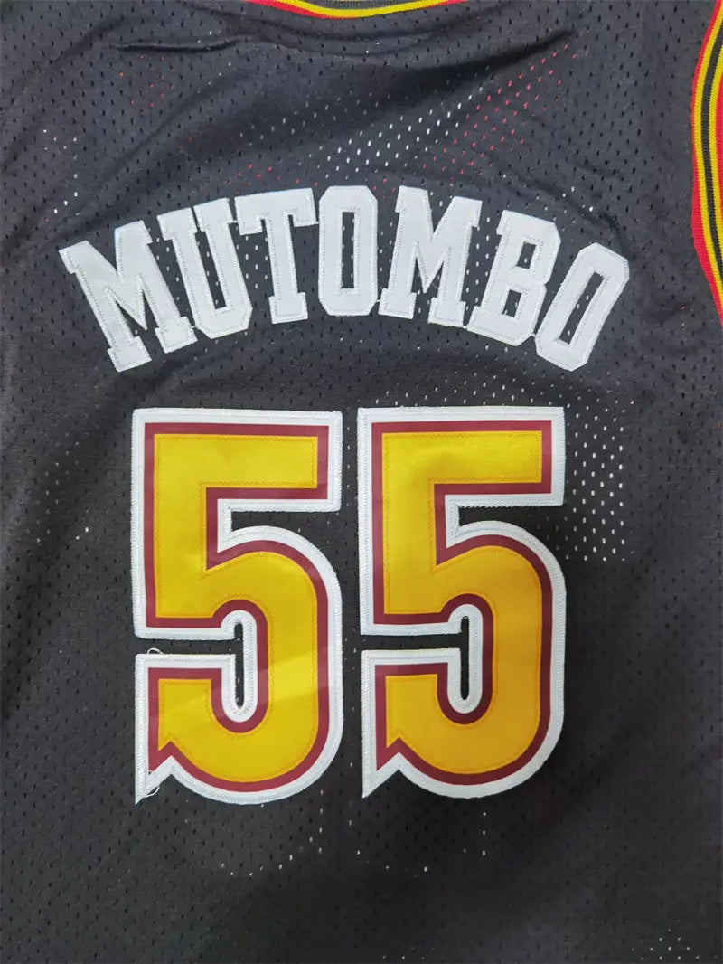 Denver Nuggets Mutombo NO.55  Basketball Jersey