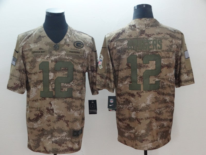 Adult Green Bay Packers Aaron Rodgers NO.12 Football Jerseys