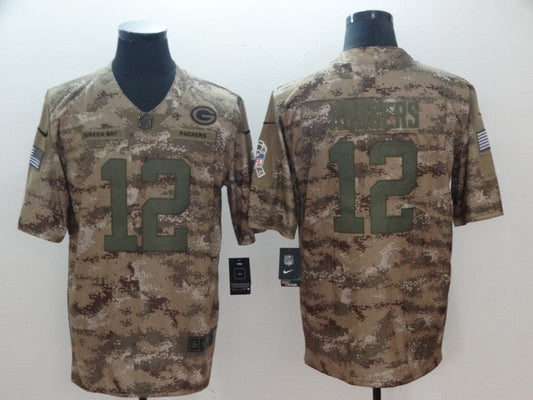 Adult Green Bay Packers Aaron Rodgers NO.12 Football Jerseys