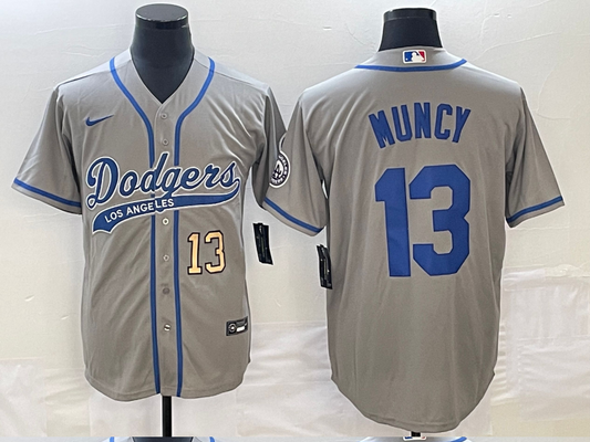 Men/Women/Youth Los Angeles Dodgers Max Muncy #13 baseball Jerseys